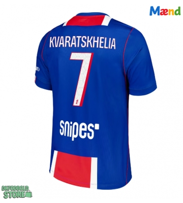 Paris Saint-Germain Khvicha Kvaratskhelia #7 Replika Hjemmebanetrøje 2026-27 Kortærmet